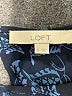 Ann Taylor LOFT 100% Polyester Blue Long Sleeve Blouse Size S - photo 7