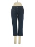 Lands' End Chevron-herringbone Blue Jeans Size 4 (petite) - photo 1