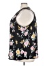 Maurices 100% Polyester Floral Black Sleeveless Blouse Size 28 (4) - photo 5