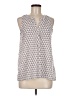 dalia 100% Polyester Gray Sleeveless Blouse Size M - photo 1
