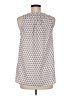 dalia 100% Polyester Gray Sleeveless Blouse Size M - photo 2