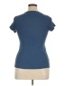 Maeve Blue Short Sleeve Top Size XL - photo 2