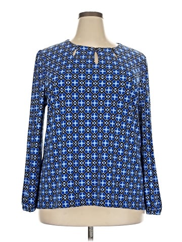 Liz Claiborne Career Long Sleeve Blouse (view 1)