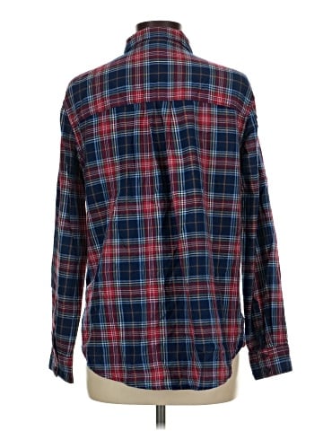 St. John's Bay Long Sleeve Button-Down Shirt (view 2)
