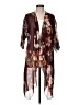 Lularoe 100% Polyester Burgundy Kimono Size M - photo 1