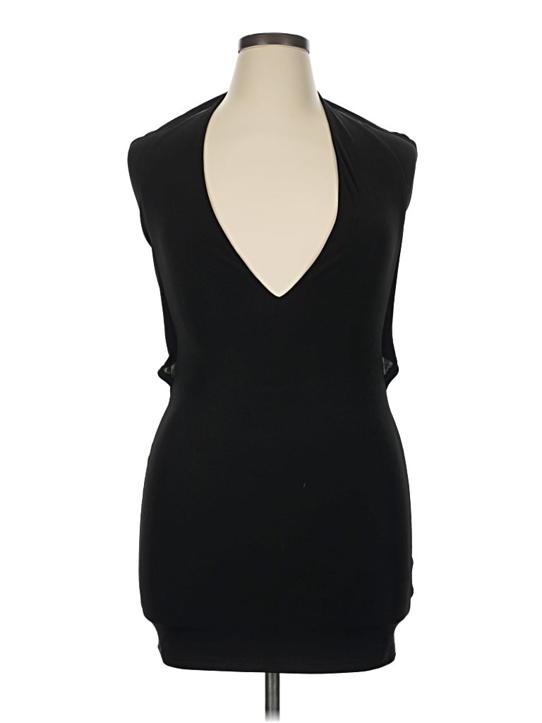 Pre-owned White Fox Cocktail Dress In Black