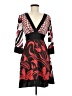 Speechless 100% Polyester Print Red Cocktail Dress Size 9 - photo 1