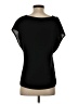 Naked Zebra Black Short Sleeve Top Size S - photo 2