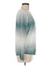 Chico's Ombre Teal Pullover Sweater Size Med (1) - photo 4