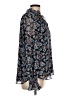 Ann Taylor LOFT 100% Polyester Blue Long Sleeve Blouse Size L - photo 4