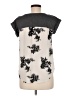 Rewind 100% Polyester Floral Gray Short Sleeve T-Shirt Size M - photo 2