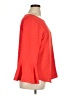 Counterparts 100% Polyester Red Long Sleeve Blouse Size XL - photo 4