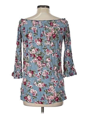 Ultra Flirt 3/4 Sleeve Blouse (view 2)