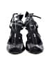 Nina Ricci 100% Leather Blue Black Sandals Size EU 40 - photo 2