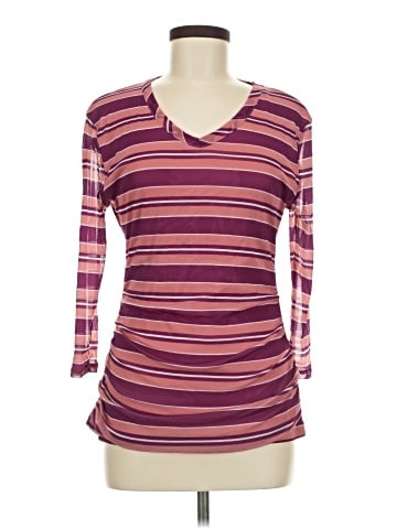 New York & Company 3/4 Sleeve Top (view 1)