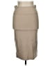 EMMA Solid Tan Formal Skirt Size L - photo 1