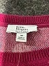 Kim Rogers 100% Cotton Polka Dots Burgundy Pullover Sweater Size M - photo 7