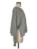 Eileen Fisher Stripes Silver Pullover Sweater Size M - photo 4
