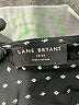 Lane Bryant Polka Dots Black Long Sleeve Blouse Size 22 - 24 Plus - photo 7