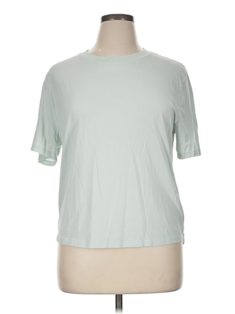 Pre-owned Calia Short Sleeve T-shirt In Green