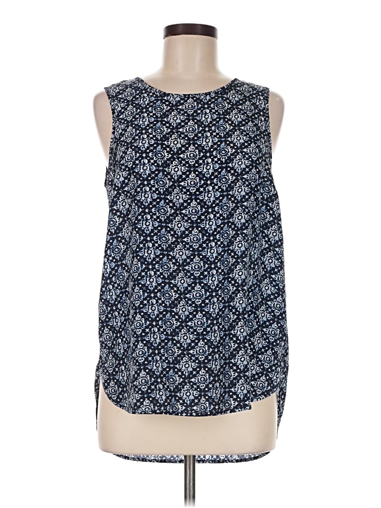 Pre-owned Michael Michael Kors Sleeveless Blouse In Blue