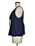 Maeve 100% Modal Blue Sleeveless Blouse Size M - photo 5
