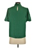 Greylin 100% Polyester Green Short Sleeve Blouse Size S - photo 2