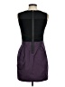 Theory 100% Polyester Color Block Purple Cocktail Dress Size 8 - photo 2