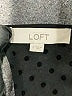 Ann Taylor LOFT Black Short Sleeve Top Size S - photo 4