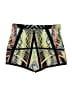Material Girl Graphic Yellow Shorts Size M - photo 2