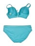 Freya Solid Teal Two Piece Swimsuit Size 32G - photo 2