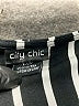City Chic Stripes Black Casual Dress Size 20 Plus (L) - photo 7