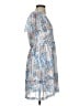 Assorted Brands 100% Polyester Paisley Blue Casual Dress Size S - photo 4