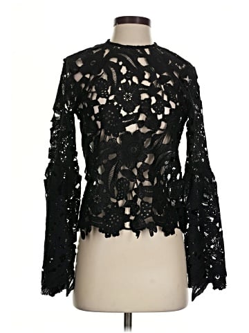 Romeo & Juliet Couture Long Sleeve Blouse (view 1)