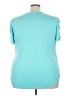 Style&Co Teal Short Sleeve T-Shirt Size 3X - photo 2