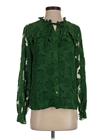 Saks Fifth Avenue Long Sleeve Blouse (view 1)