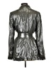 Maeve by Anthropologie 100% Polyester Metallic Silver Jacket Size 12 - photo 2