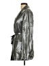 Maeve by Anthropologie 100% Polyester Metallic Silver Jacket Size 12 - photo 5
