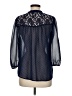 Live 4 Truth 100% Polyester Blue 3/4 Sleeve Blouse Size M - photo 2