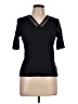 Talbots Black Short Sleeve Top Size Lg Petite - photo 1