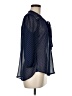 Live 4 Truth 100% Polyester Blue 3/4 Sleeve Blouse Size M - photo 4