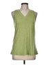 Unbranded Green Sleeveless T-Shirt Size M - photo 1