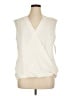 Alfani Ivory Sleeveless Blouse Size 16 - photo 1
