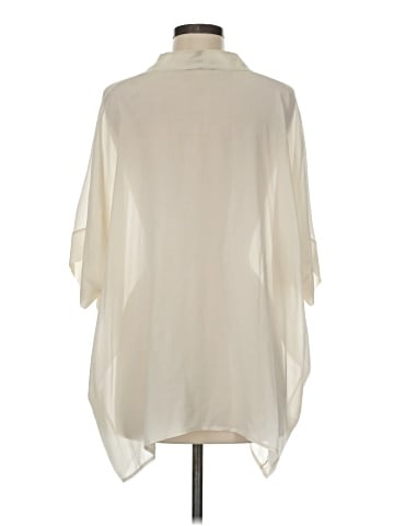 Eileen Fisher 3/4 Sleeve Silk Top (view 2)