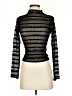 Moda International Black Long Sleeve Top Size XS - photo 1