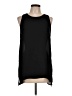 Lush 100% Polyester Black Sleeveless Top Size L - photo 1
