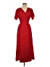 Shein 100% Polyester Red Cocktail Dress Size 6 - photo 1
