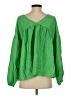 Michelle McDowell Green 3/4 Sleeve Blouse Size S - photo 2