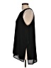 Lush 100% Polyester Black Sleeveless Top Size L - photo 5