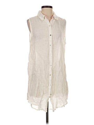 C&C California Sleeveless Button-Down Shirt (view 1)